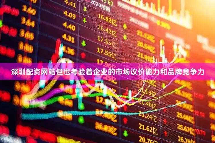 深圳配资网站但也考验着企业的市场议价能力和品牌竞争力