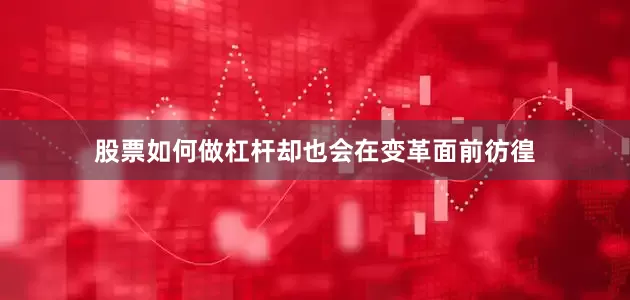 股票如何做杠杆却也会在变革面前彷徨